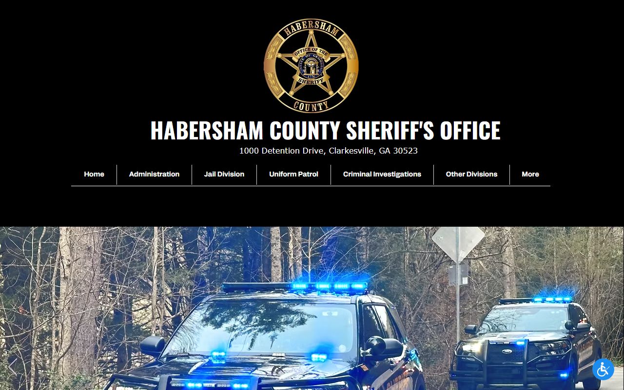 Habersham County court records sheriff homepage